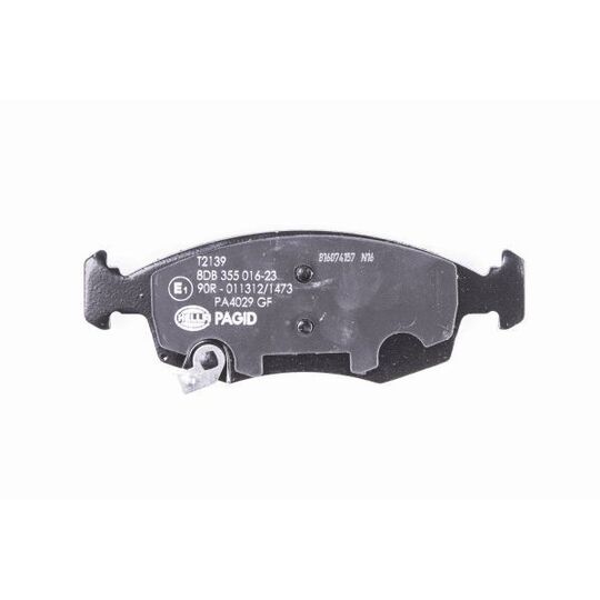 8DB 355 016-231 - Brake Pad Set, disc brake 