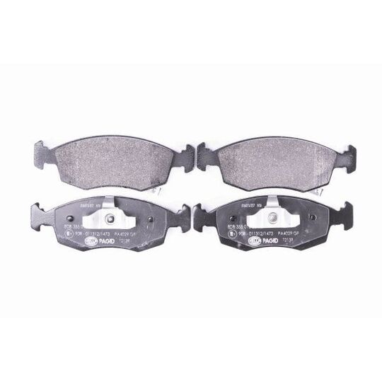 8DB 355 016-231 - Brake Pad Set, disc brake 