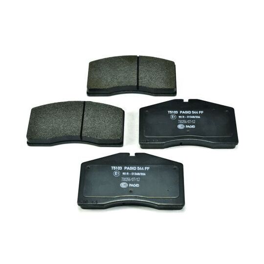 8DB 355 018-301 - Brake Pad Set, disc brake 