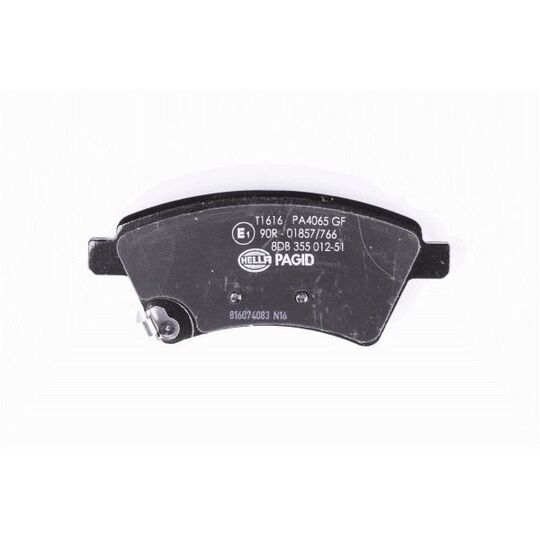 8DB 355 012-511 - Brake Pad Set, disc brake 