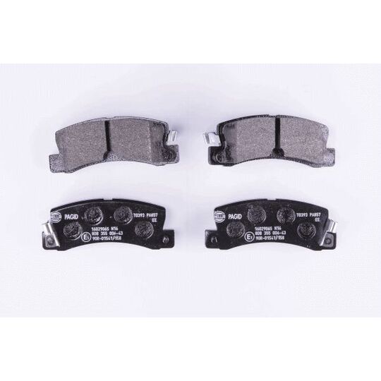 8DB 355 006-431 - Brake Pad Set, disc brake 