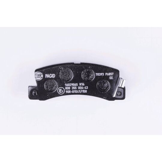 8DB 355 006-431 - Brake Pad Set, disc brake 