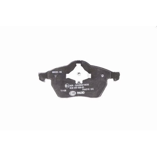 8DB 355 008-001 - Brake Pad Set, disc brake 