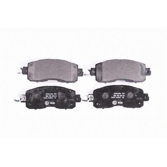 8DB 355 023-321 - Brake Pad Set, disc brake 