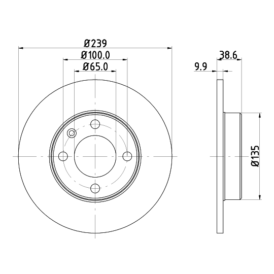 8DD 355 100-051 - Jarrulevy 