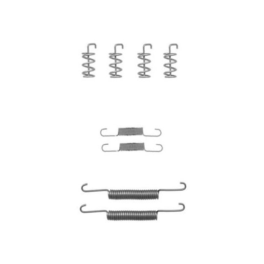 8DZ 355 201-851 - Lisakomplekt, seisupiduriklotsid 