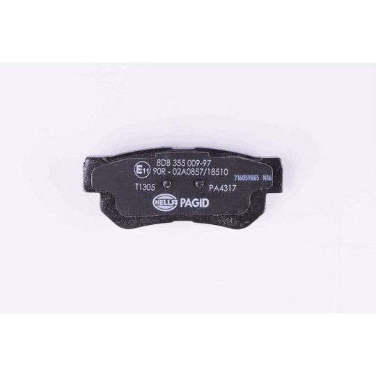 8DB 355 009-971 - Brake Pad Set, disc brake 