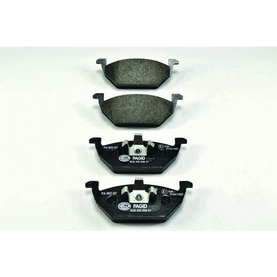 8DB 355 008-591 - Brake Pad Set, disc brake 