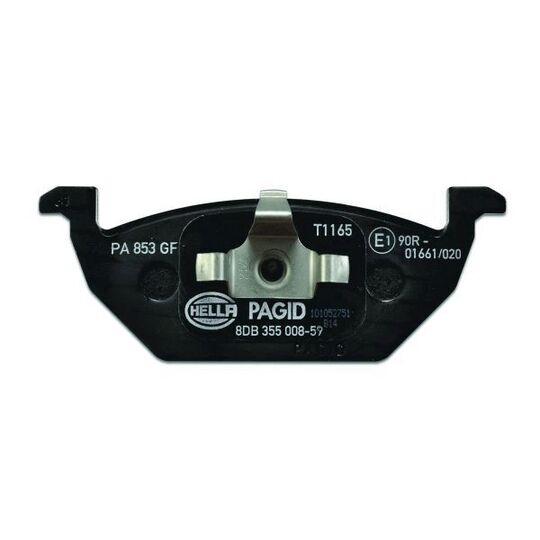 8DB 355 008-591 - Brake Pad Set, disc brake 