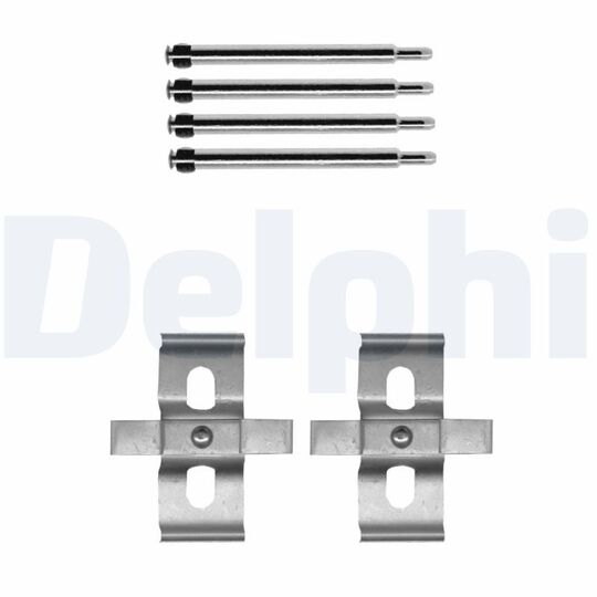 LX0737 - Accessory Kit, disc brake pad 