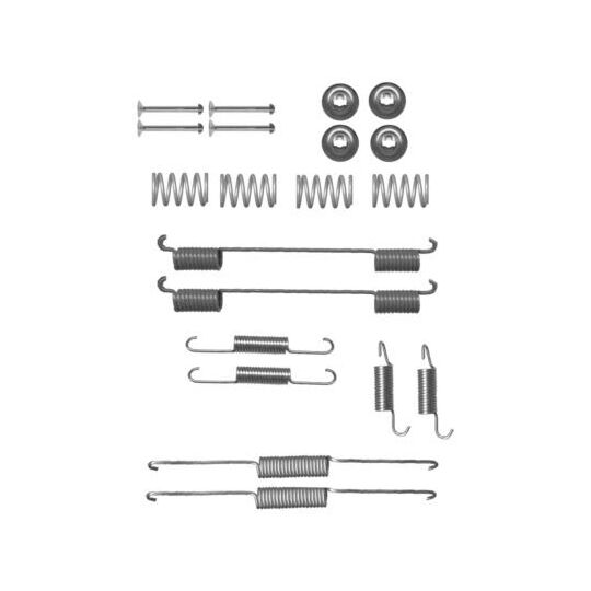 8DZ 355 200-821 - Tillbehörssats, bromsbackar 