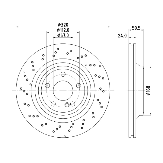 8DD 355 133-271 - Brake Disc 