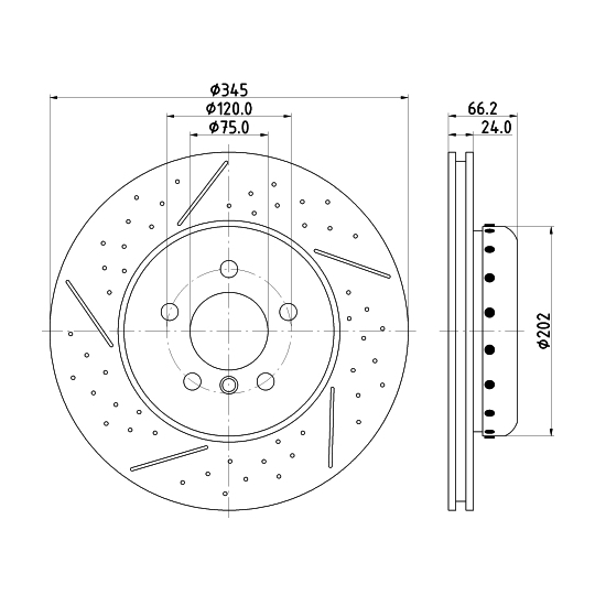 8DD 355 120-781 - Brake Disc 