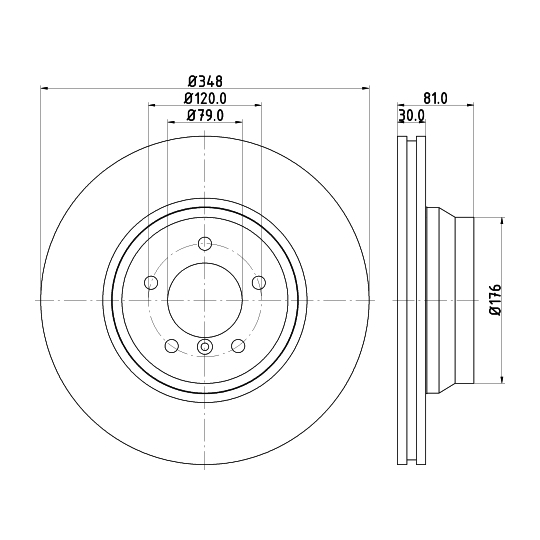 8DD 355 129-781 - Brake Disc 