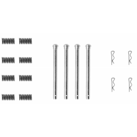 8DZ 355 206-731 - Lisakomplekt, ketaspiduriklotsid 