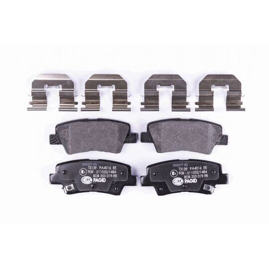 8DB 355 019-981 - Brake Pad Set, disc brake 