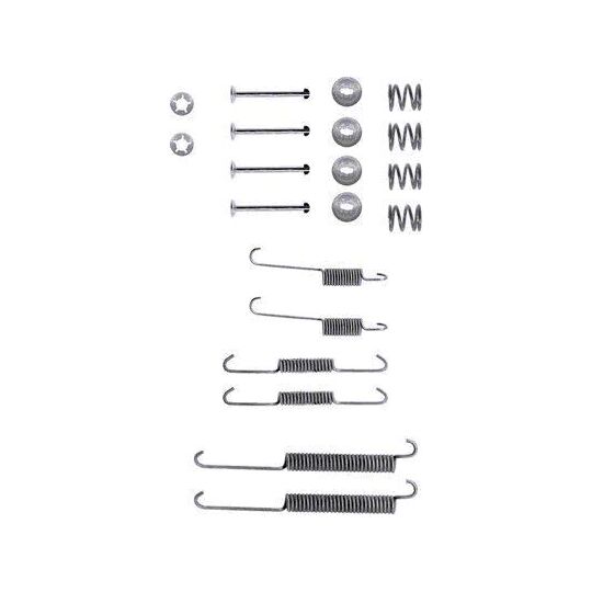 8DZ 355 200-411 - Accessory Kit, brake shoes 