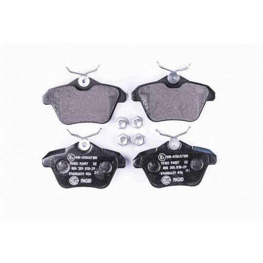 8DB 355 018-291 - Brake Pad Set, disc brake 