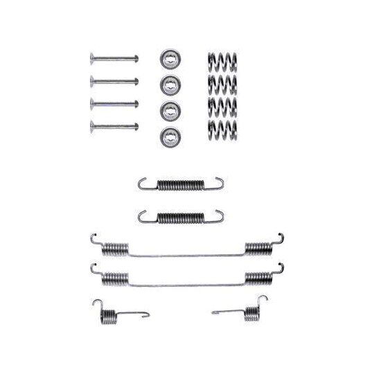 8DZ 355 200-151 - Lisakomplekt, Piduriklotsid 