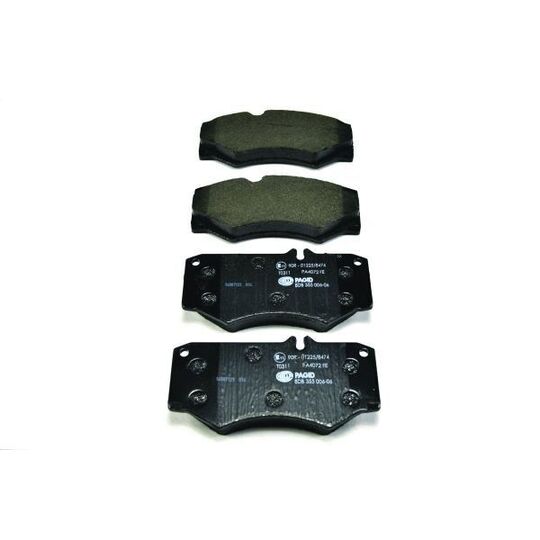 8DB 355 006-061 - Brake Pad Set, disc brake 