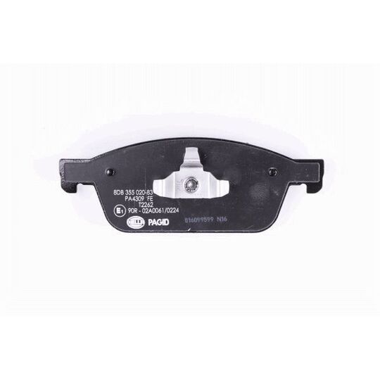 8DB 355 020-831 - Brake Pad Set, disc brake 