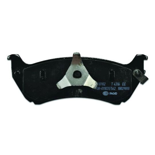 8DB 355 008-671 - Brake Pad Set, disc brake 