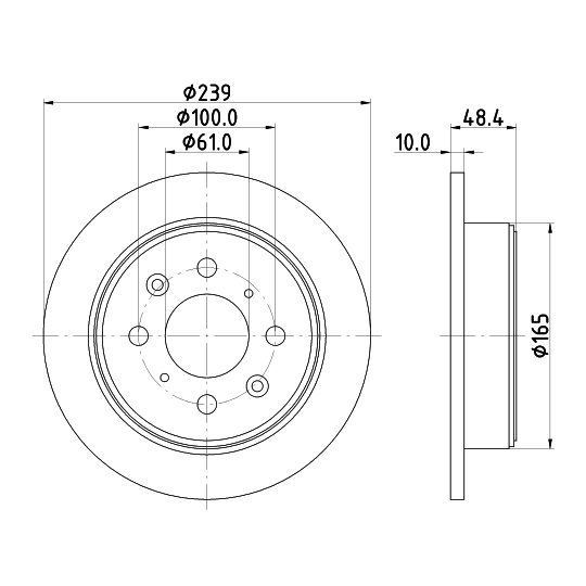 8DD 355 103-111 - Brake Disc 