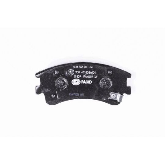 8DB 355 011-141 - Brake Pad Set, disc brake 