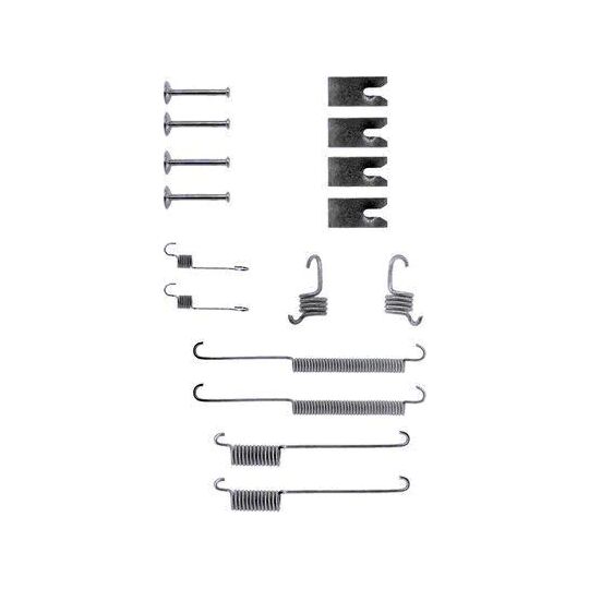 8DZ 355 200-311 - Tarvikesarja, jarrukengät 