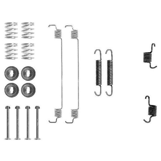 8DZ 355 200-511 - Accessory Kit, brake shoes 