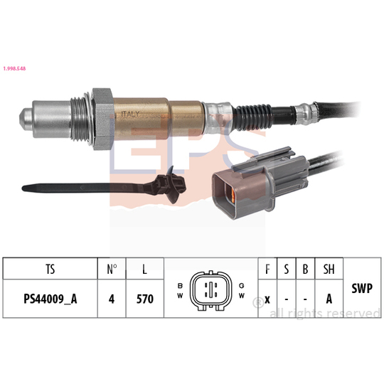 1.998.548 - Lambda Sensor 