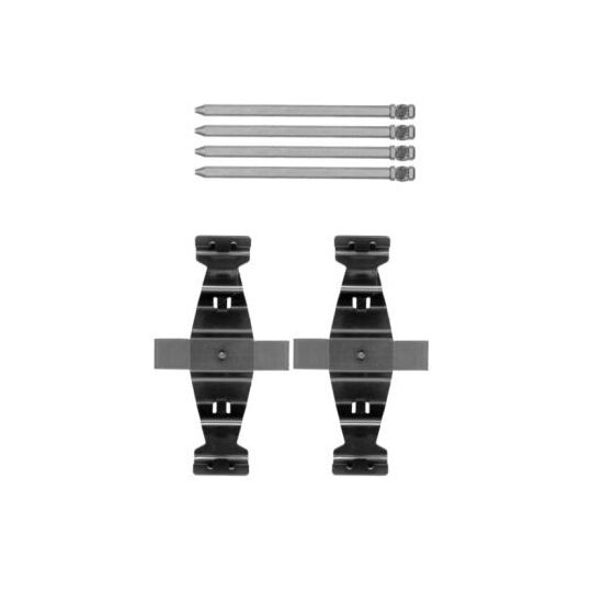 8DZ 355 204-241 - Lisakomplekt, ketaspiduriklotsid 