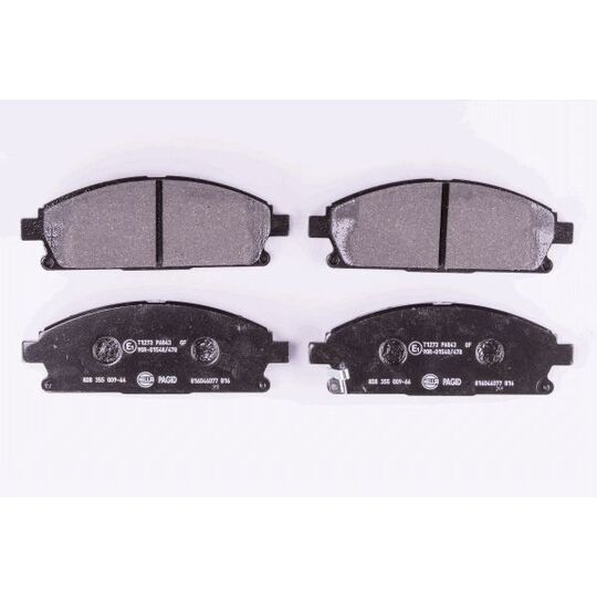 8DB 355 009-661 - Brake Pad Set, disc brake 