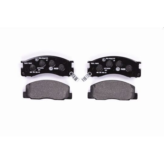 8DB 355 006-451 - Brake Pad Set, disc brake 