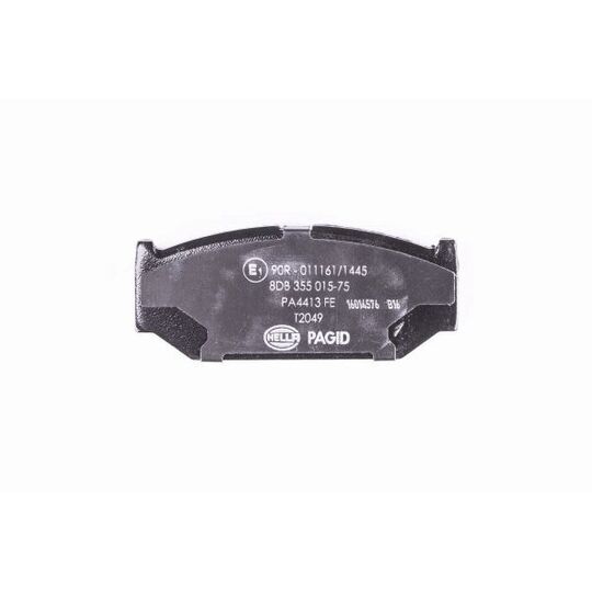 8DB 355 015-751 - Brake Pad Set, disc brake 