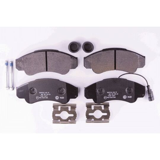 8DB 355 010-401 - Brake Pad Set, disc brake 