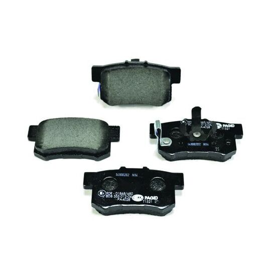 8DB 355 012-061 - Brake Pad Set, disc brake 