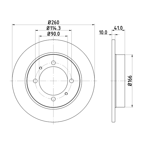 8DD 355 105-471 - Brake Disc 