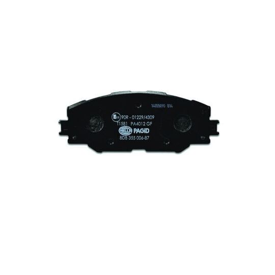 8DB 355 006-871 - Brake Pad Set, disc brake 