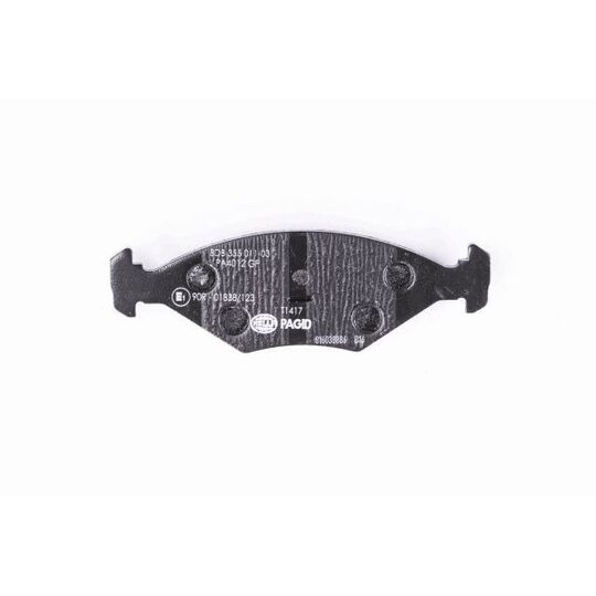 8DB 355 011-031 - Brake Pad Set, disc brake 