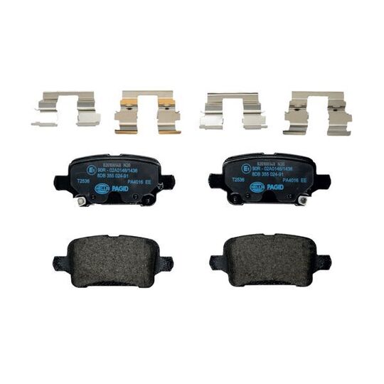 8DB 355 024-911 - Brake Pad Set, disc brake 