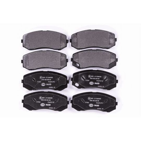 8DB 355 005-581 - Brake Pad Set, disc brake 