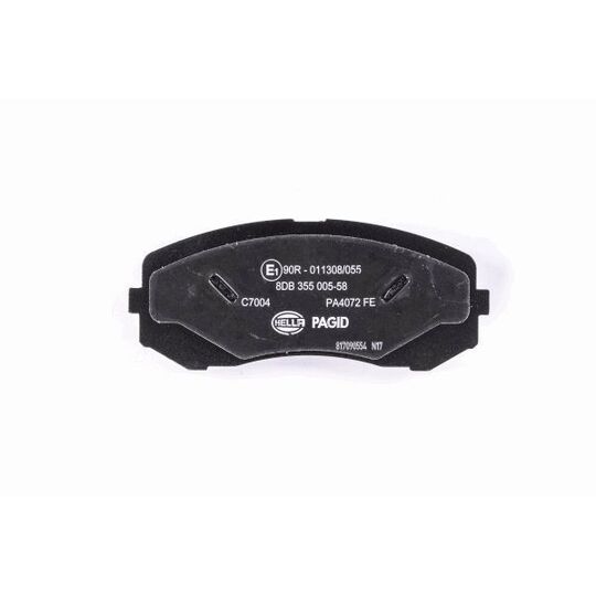 8DB 355 005-581 - Brake Pad Set, disc brake 