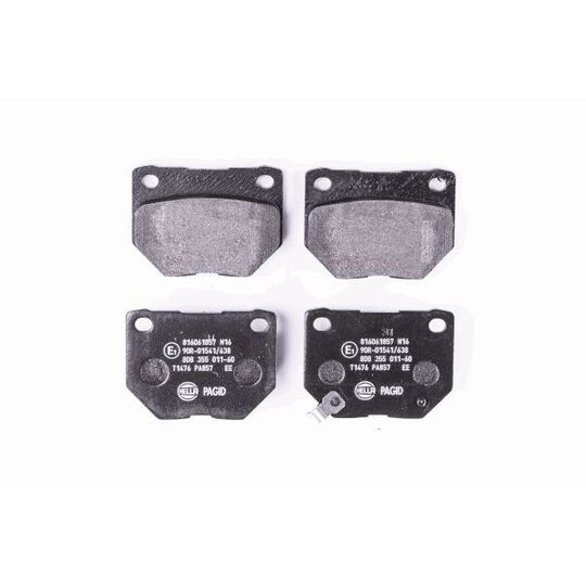 8DB 355 011-601 - Brake Pad Set, disc brake 