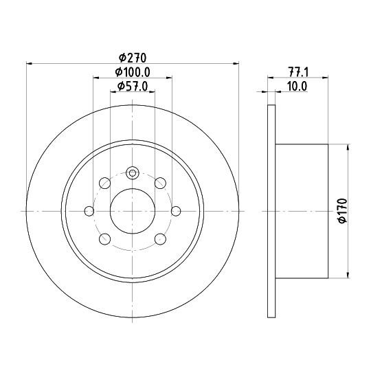 8DD 355 102-481 - Brake Disc 