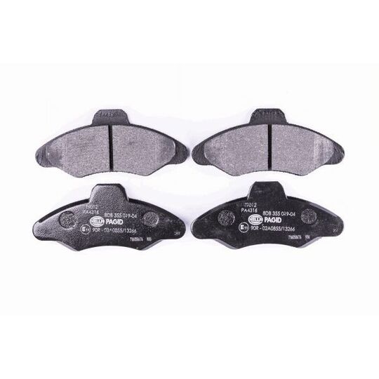 8DB 355 019-041 - Brake Pad Set, disc brake 