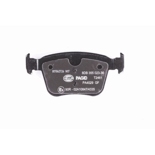 8DB 355 023-361 - Brake Pad Set, disc brake 