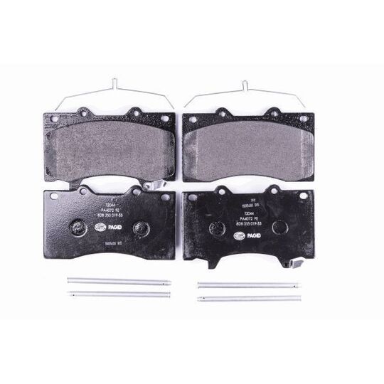 8DB 355 019-531 - Brake Pad Set, disc brake 