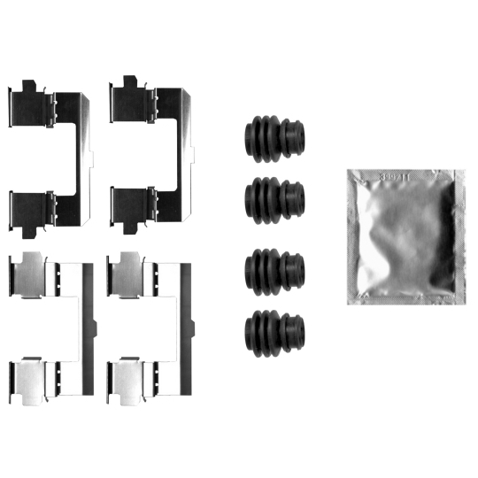 8DZ 355 206-451 - Accessory Kit, disc brake pad 