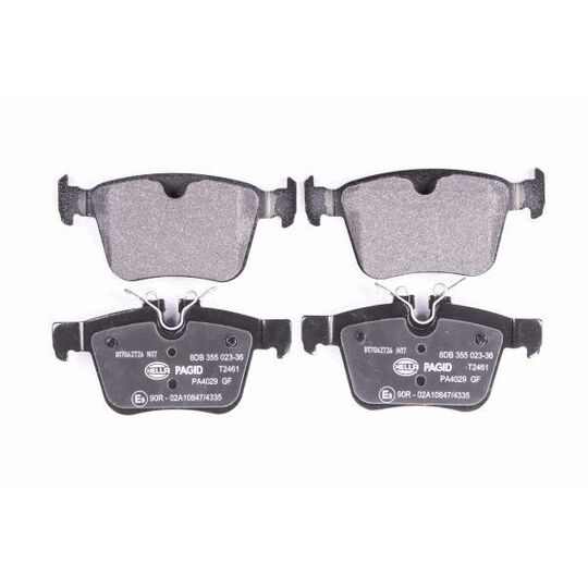 8DB 355 023-361 - Brake Pad Set, disc brake 